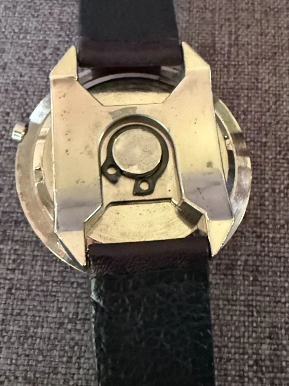 Vintage ZZYZX Domed Kaleidoscope Watch
